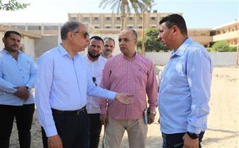 محافظ المنيا يوجه بسرعة تشغيل مجمع مواقف سمالوط