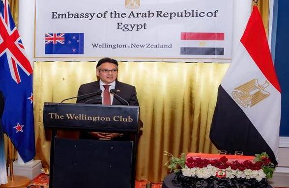 سفير مصر لدى نيوزيلندا يشيد بالزخم الكبير للعلاقات الثنائية بين البلدين
