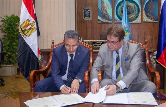 مذكرة تفاهم بين جامعتي طنطا والأورال الفيدرالية الروسية