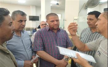 البحيرة .. السكرتير العام يتابع حملات رفع الإشغالات بأبو المطامير