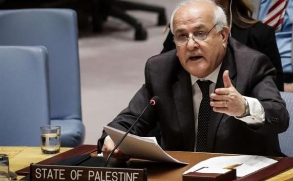 مندوب فلسطين: ننسق مع المجموعة العربية في الأمم المتحدة لوقف حرب الإبادة على قطاع غزة