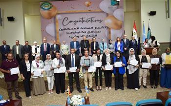 جامعة برج العرب تحتفل بمشروعات تخرج طلاب كلية تكنولوجيا العلوم الصحية