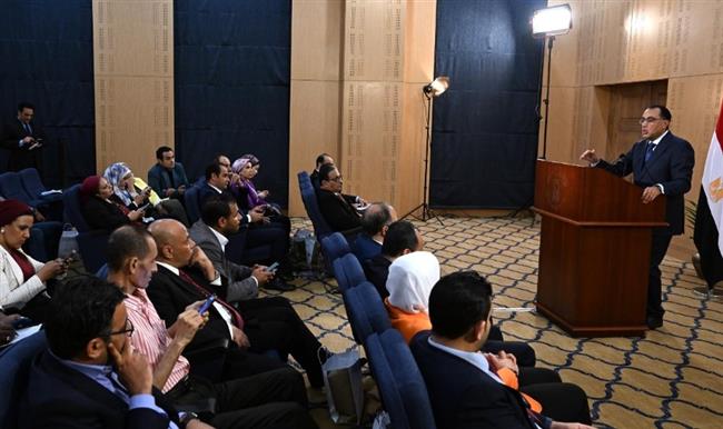 ننشر تفاصيل المؤتمر الصحفي لرئيس الوزراء بالعلمين الجديدة