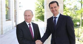 رئيسا روسيا و سوريا يبحثان سبل تعزيز العلاقات بين البلدين