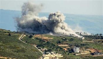   غارة إسرائيلية على محيط بلدة جبانة رب ثلاثين في لبنان