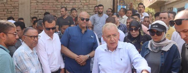 محافظ القليوبية يوجه بتشكيل لجنة لفحص أراضي طرح النيل بكفر الجزار 