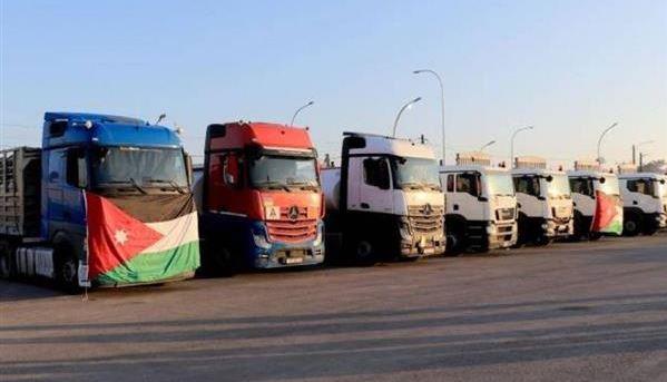 الأردن: 100 شاحنة جديدة من المساعدات إلى غزة خلال أسبوع