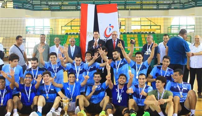 ختام منافسات بطولة الكرة الطائرة للجامعات والمعاهد المصرية