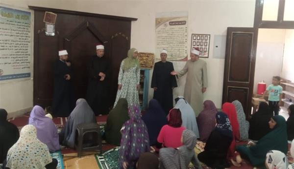إقبال كبير على لقاء الجمعة للأطفال بمساجد أوقاف بني سويف