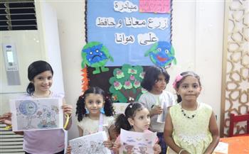 جناح الأزهر بـ معرض الإسكندرية للكتاب يطلق مبادرة "ازرع معانا وحافظ على هوانا"