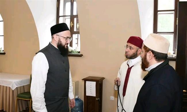 وزير الأوقاف يزور رئيس الإدارة الدينية لـ مسلمي جمهورية تتارستان ومفتي الجمهورية
