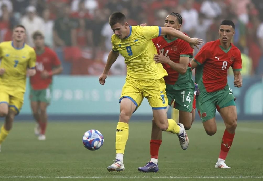 أولمبياد باريس 2024.. منتخب المغرب يخسر أمام أوكرانيا في منافسات كرة القدم