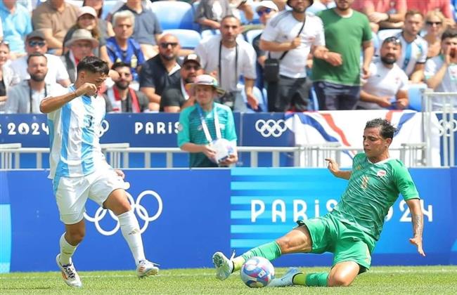أولمبياد باريس 2024.. العراق يخسر أمام الأرجنتين في منافسات كرة القدم