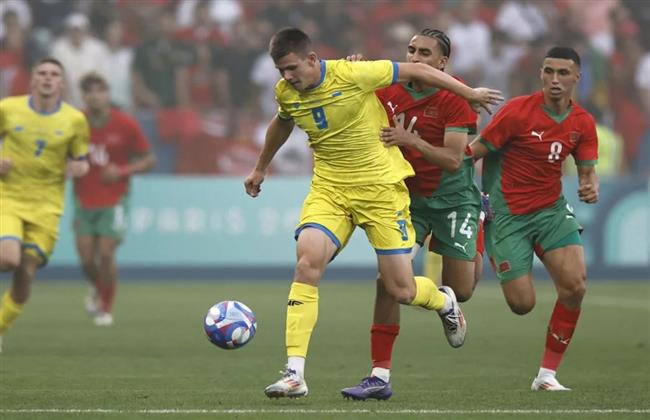 أولمبياد باريس 2024.. منتخب المغرب يخسر أمام أوكرانيا في منافسات كرة القدم