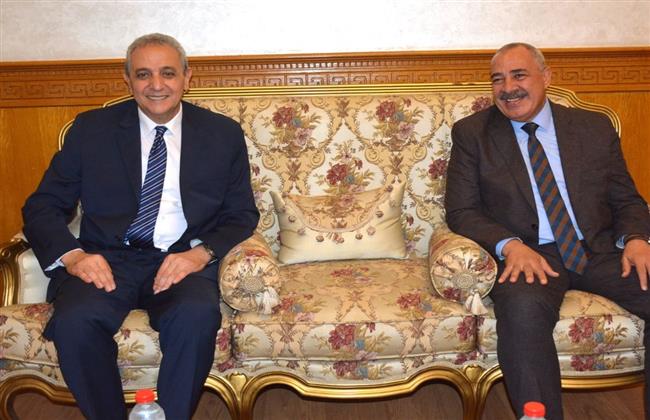 محافظ الغربية يهنئ اللواء محمد عمار بتجديد الثقة مساعدًا لوزير الداخلية لوسط الدلتا ومدير الأمن الجديد