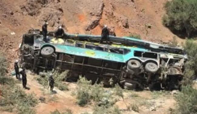 إصابة 30 شخصا جراء انقلاب حافلة في صربيا