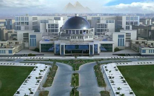 وزير التعليم العالي يلقي كلمة احتفالية جامعة زويل