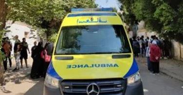 إصابة 6 أشخاص في حادث تصادم سيارة ملاكي بمطلع كوبرى بكفر شكر