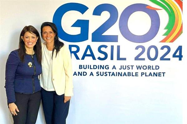 اجتماع "وزراء تنمية العشرين" بالبرازيل.. لقاءات مُكثفة لوزيرة التخطيط والتعاون الدولي