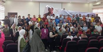   بالصور| إتحاد شباب عمال قنا يشارك فى مؤتمر إتحاد شباب عمال مصر ببورسعيد 