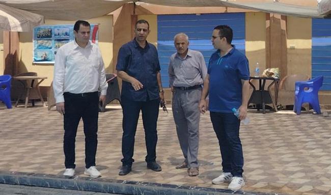 "رياضة القليوبية " تواصل حملات التفتيش المفاجئ على حمامات السباحة 