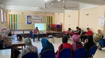   ورشة تدريبية بمركز شباب العريش في شمال سيناء