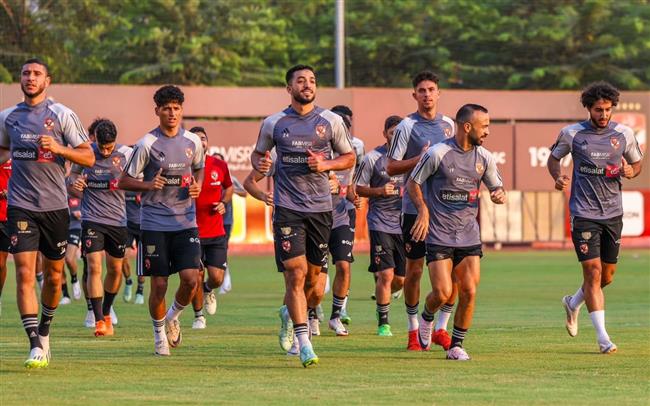الدوري المصري .. الأهلي يختتم تدريباته استعدادًا لـ سيراميكا كليوباترا