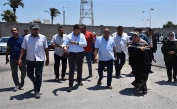 محافظ بورسعيد يتابع الموقف التنفيذي لعدد من المشروعات بجنوب المحافظة