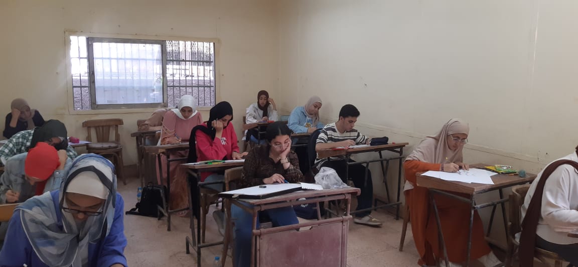 "تربية فنية" جامعة حلوان تستقبل 94 طالبًا في ثالث أيام اختبارات القدرات