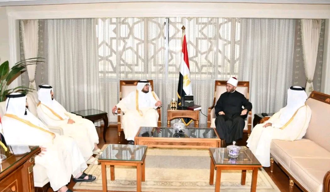 "الأزهري" يستقبل وكيل وزارة الأوقاف القطرية لشئون الدعوة والمساجد