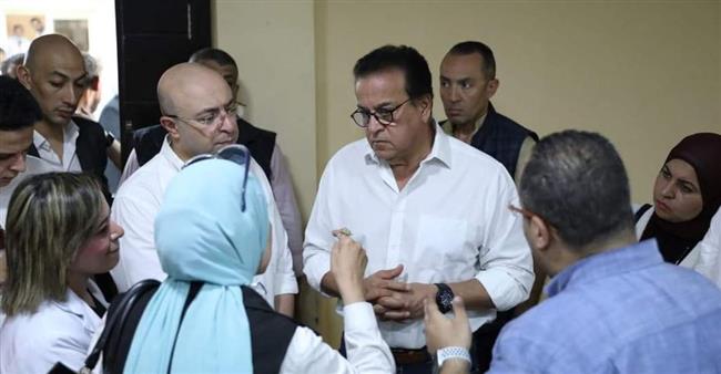 وزير الصحة يتفقد عددًا من المنشآت الطبية بـ بني سويف