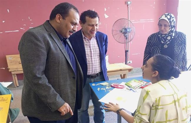 كلية الفنون الجميلة جامعة حلوان تستقبل 711 طالبًا في ثالث أيام اختبارات القدرات