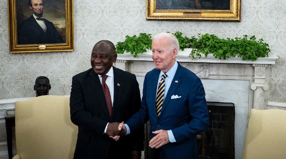 الرئيسان الأمريكي والجنوب الإفريقي يبحثان هاتفيًا العلاقات بين البلدين
