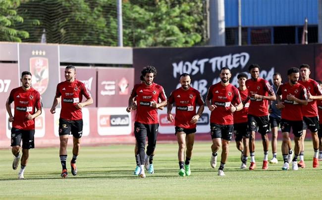 الدوري المصري .. الأهلي يختتم تدريباته استعدادًا لمباراة الداخلية