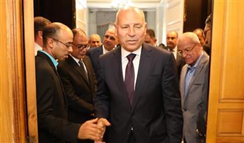   إبراهيم صابر يصل ديوان عام محافظة القاهرة لتولي مهام منصبه الجديد