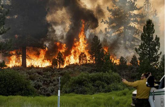 حرائق الغابات تجبر 13 ألف شخص على الإخلاء في شمال كاليفورنيا