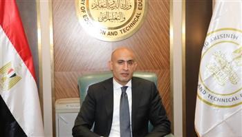محمد عبد اللطيف وزير التعليم يوجه رسالة شكر لـ رضا حجازي