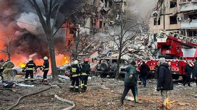 أوكرانيا : مقتل وإصابة 52 شخصًا جراء قصف روسي على دنيبرو