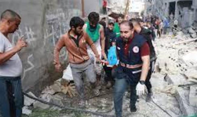 إعلام فلسطيني : انتشال جثامين 14 شهيدا في رفح الفلسطينية