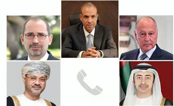   وزير الخارجية يتلقى اتصالات تهنئة من "أبو الغيط" ورئيس وزراء فلسطين بمناسبة توليه منصبه 