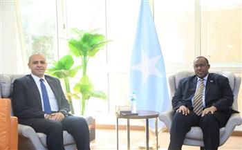   سفير الصومال لدى مصر يستقبل مبعوث الرئيس للتهنئة بـ عيد الاستقلال