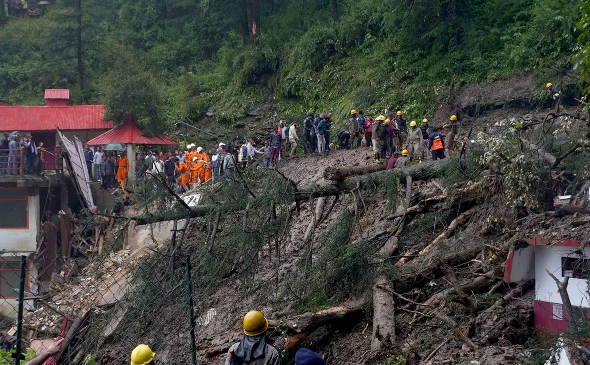 ارتفاع حصيلة قتلى الانهيارات الأرضية في الهند إلى 43 شخصًا