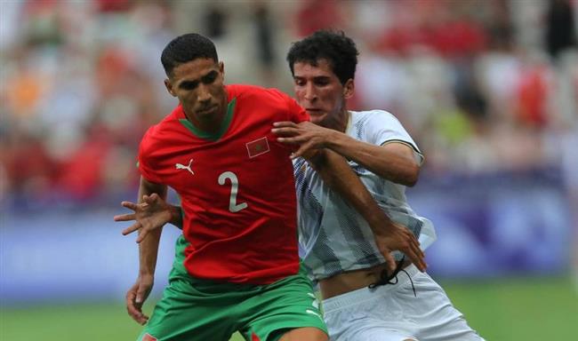 أولمبياد باريس 2024.. المغرب يهزم العراق 3-0 ويتصدر المجموعة الثانية