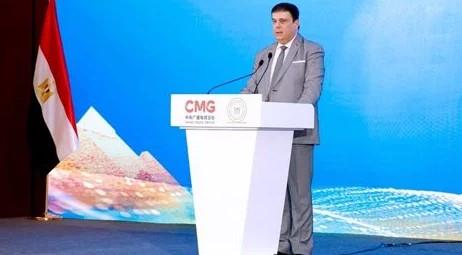 رئيس الوطنية للإعلام يؤكد على أهمية التعاون بين مصر والصين