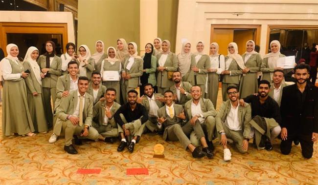 رئيس جامعة جنوب الوادي يعلن حصول فريق Enactus بالجامعة على المركز الثاني في مسابقة GIZ