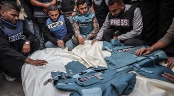   ارتفاع عدد الشهداء الصحفيين إلى 165 منذ بدء الحرب على قطاع غزة