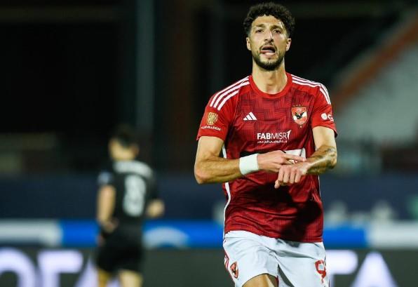 الدوري المصري .. وسام أبو علي يحرز هدف الأهلي الأول في مرمى الداخلية
