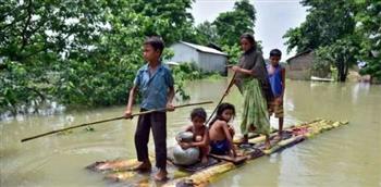   ارتفاع حصيلة ضحايا الفيضانات في ولاية "آسام" الهندية إلى 52 قتيلا