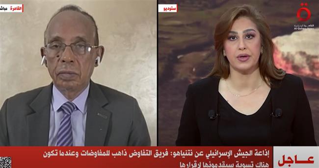 صحفي سوداني للقاهرة الإخبارية : توصيف ما يحدث في السودان قريب من كونه "سقوط حر"