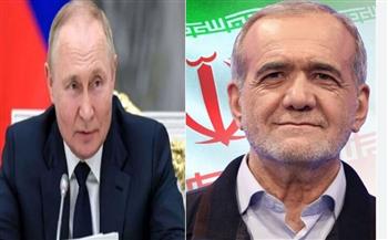   بوتين يهنئ بزشكيان على انتخابه رئيسا لإيران